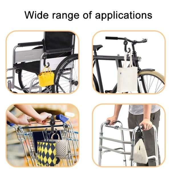 Multifunctional Wheelchair Baby Stroller Double Hooks (2 PCS / Set) - Image 6