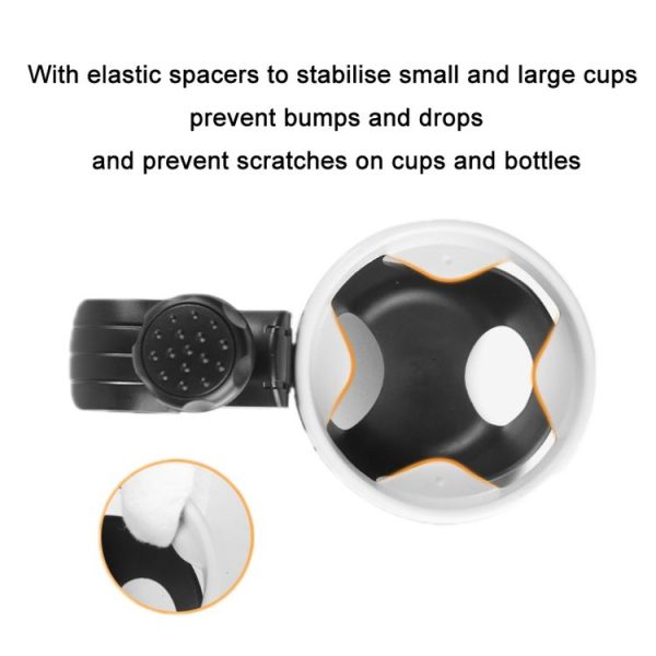 Baby Strollers Universal Multifunctional Bottle Cup Holder (Black) - Image 4