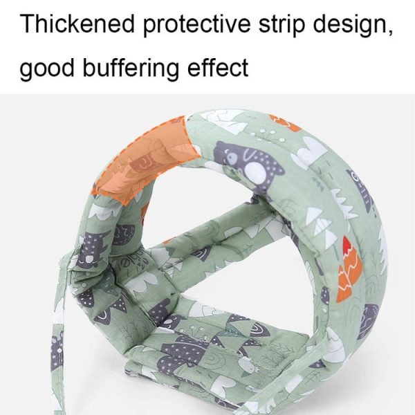 Baby Breathable Anti-fall Head Protective Cap Baby Protective Cap Toddler Bumper Cap, Spec: Gray Sheep - Image 5