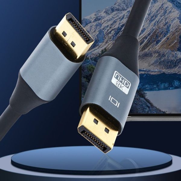 DP1.4 Version 8K DisplayPort Male to Male Electric Graphics Card HD Cable, Length: 1.5m - Image 3