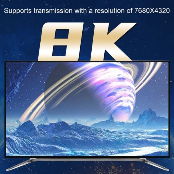 DP1.4 Version 8K DisplayPort Male to Male Electric Graphics Card HD Cable, Length: 1.5m - Image 5