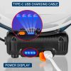 W678-2 Zoom XPG + COB Sensor Headlight Flashlight 6 Lighting Modes Rechargeable Head Lamp - Image 4