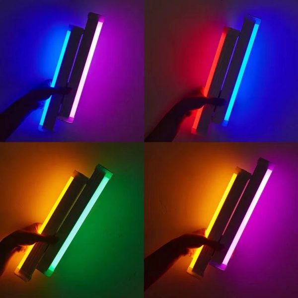 17cm Handheld Light Stick Ambient Light Rechargeable Emergency Light Tube Live Fill Light (White Light) - Image 6
