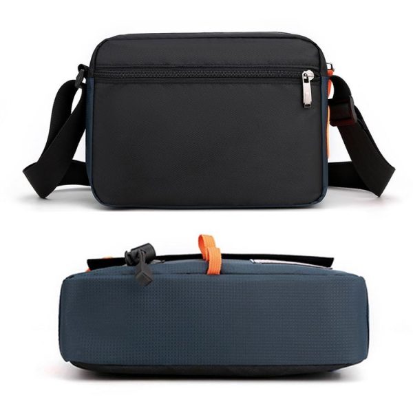 HAOSHUAI 204 Sports Leisure Men Outdoor Waterproof Nylon Shoulder Bag (Brick Red) - Image 2