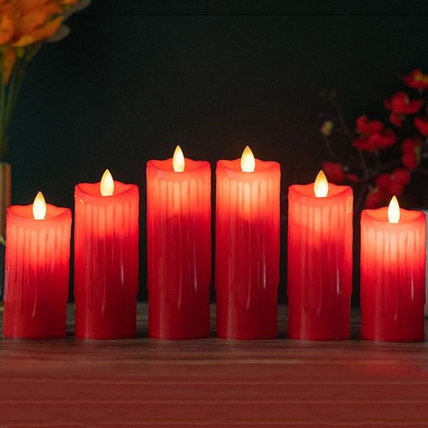 2 PCS Electronic Candle Light Swinging Wick Simulation Candle Lamp, Size: 5x15cm - Image 5