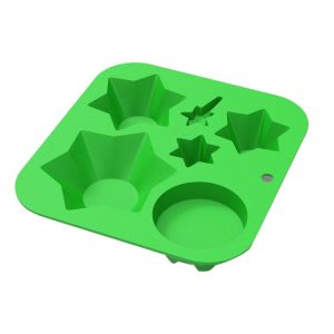 FF2569 Christmas Simulation Christmas Tree Mold Cake Mold Baking Tool, Style: 6 Even Christmas Tree