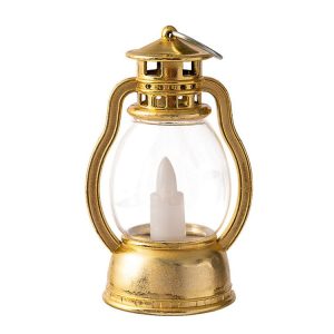 Retro Portable Kerosene Lamp Bar Home Christmas Decoration Lights, Color: Gold