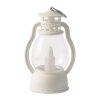 Retro Portable Kerosene Lamp Bar Home Christmas Decoration Lights, Color: White