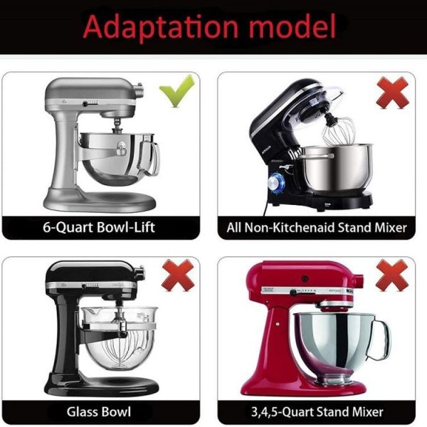 KitchenAid 6QT Bowl-Lift Stand Mixer Efficient Metal Mixing Paddle - Image 5