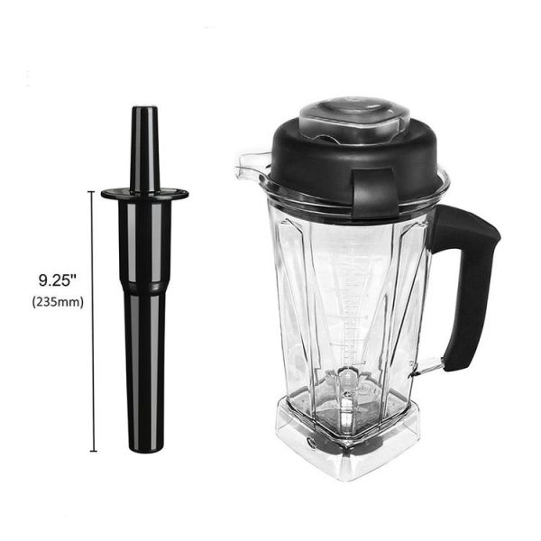 Vitamix 760 / 5000 / 5200 Blenders Standard 64oz Container Blender Tamper Tool (Black) - Image 3
