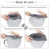 KA-T5 For KitchenAid K5GB 5QT Tilt Head Stand Mixer Glass Bowl Seal Lid - Image 4