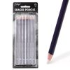 6pcs / Pack Artist Highlight Eraser Pencils Pen Shape Erasers Sketch Pencil