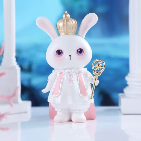 Piggy Banks God Rabbit Home Ornaments Gift Crafts, Size: Medium Pink