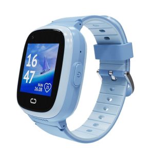 LT30E European Version 4G Waterproof Touch Photo Electronic Positioning Children Smart Watch (Blue)