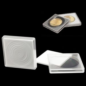 1 Box of A Sell Commemorative Coins Collection Small Square Boxes, Size: 17 / 22 / 27 / 32 / 37mm