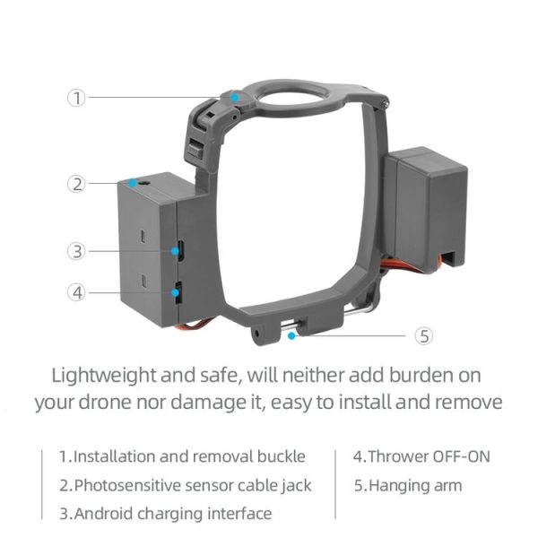 DJI Mavic 2 Pro &Zoom Airdrop System Drone Thrower - Image 5