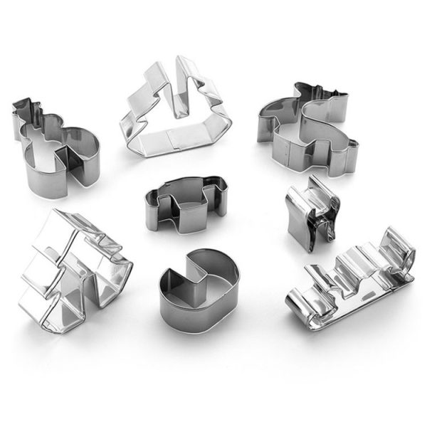 Stainless Steel 3D Stereo Cookie Mold Christmas Cookie Baking Appliance (Large) - Image 2