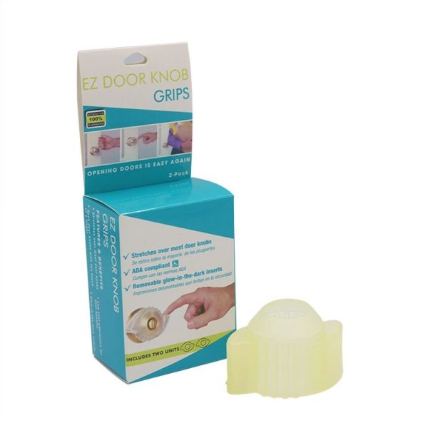 Night Light Door Locks Cover Thickened Anti-Collision Pad Door Lock Protective Cover (Transparent) - Image 6
