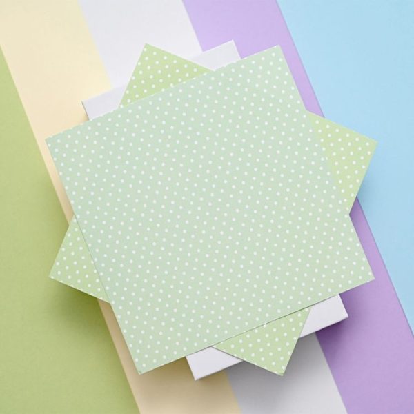 1 Set 6 Inch Spring Color Style Scrapbooking Background Paper Art Handmade Crafts, Spec: 12 Sheets / Set - Image 3