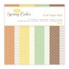 2 Sets 6 Inch Scrapbooking Background Paper Art Handmade Crafts (Spring Color 02)