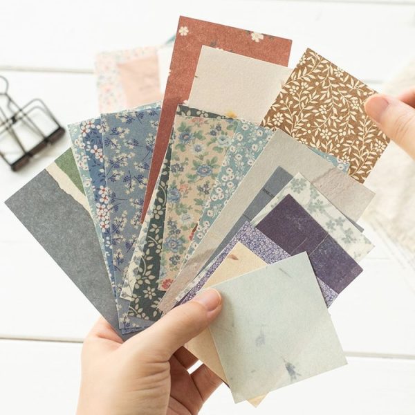 5 Packs Village House Garden Vintage Handbook Decorative Base Paper (Send Message) - Image 4