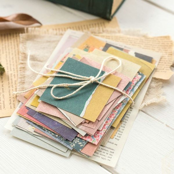 5 Packs Village House Garden Vintage Handbook Decorative Base Paper (Send Message) - Image 5