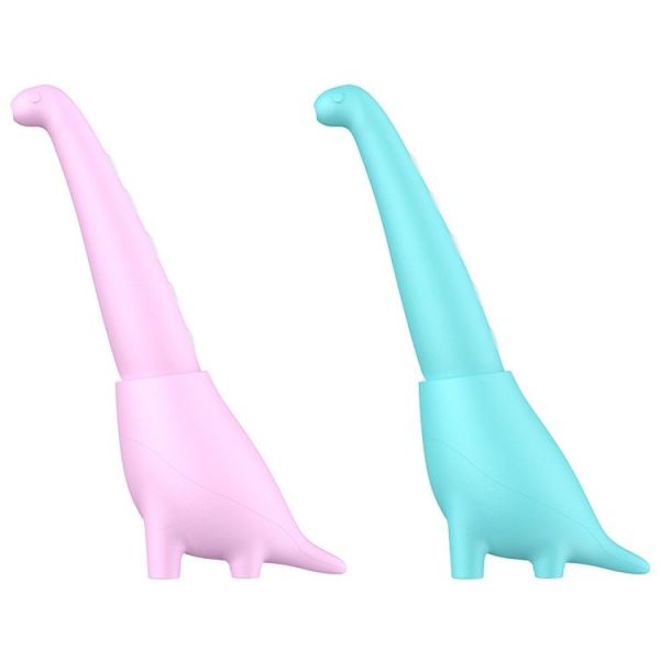 Dinosaur Toy Children 3D Printing Pen Low Temperature Painting Brush (Pink) - Image 2