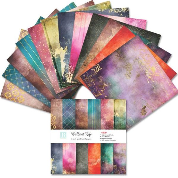1 Sets PA2017-6 DIY Album Clipboard Handbook Card Background Paper, Size: 6 inch - Image 2
