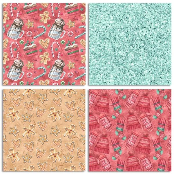 1 Sets PA1903 DIY Album Clipboard Handbook Card Background Paper, Size: 6 inch - Image 5