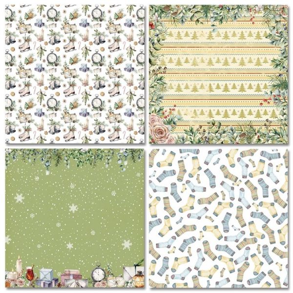2 Sets PA2012 DIY Album Clipboard Handbook Card Background Paper, Size: 6 inch - Image 4