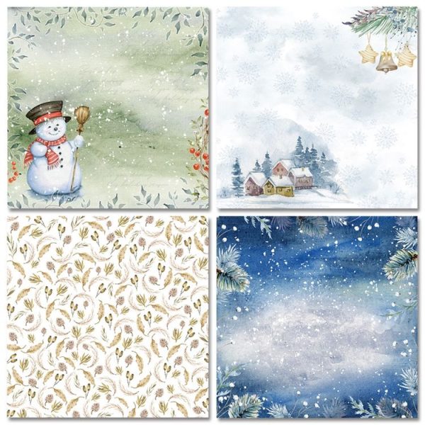 1 Sets PA2011 DIY Album Clipboard Handbook Card Background Paper, Size: 6 inch - Image 3