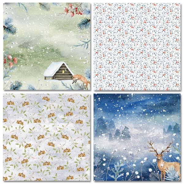 1 Sets PA2011 DIY Album Clipboard Handbook Card Background Paper, Size: 6 inch - Image 5