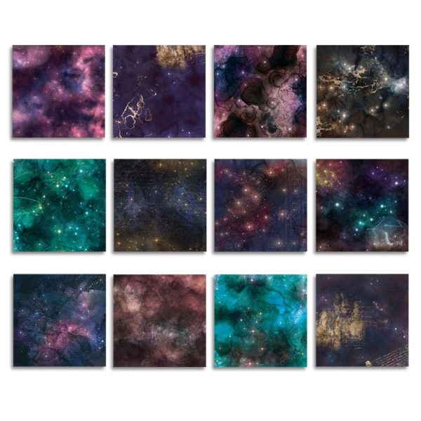 1 Sets PA2034 DIY Album Clipboard Handbook Card Background Paper, Size: 6 inch - Image 2