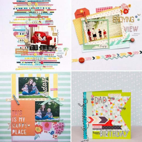 1 Sets PA2034 DIY Album Clipboard Handbook Card Background Paper, Size: 6 inch - Image 6