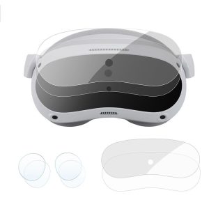 PICO 4 VR Glasses 2 Pairs Lens Film + 2pcs Panel Film Set