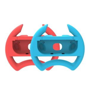 Nintendo Switch IPLAY HBS-412 Gamepad Steering Wheel Gamepad Accessories (Red Blue)