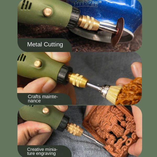SLITE P-500-23 Charging Mini Electric Drill DIY Carving Tool - Image 5