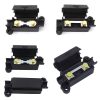 10pcs Small Fork Bolt Fuse Block Car Air Conditioning All The Way Fuse Box Fuse Holder (Black) - Image 2