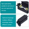 10pcs Small Fork Bolt Fuse Block Car Air Conditioning All The Way Fuse Box Fuse Holder (Black) - Image 5