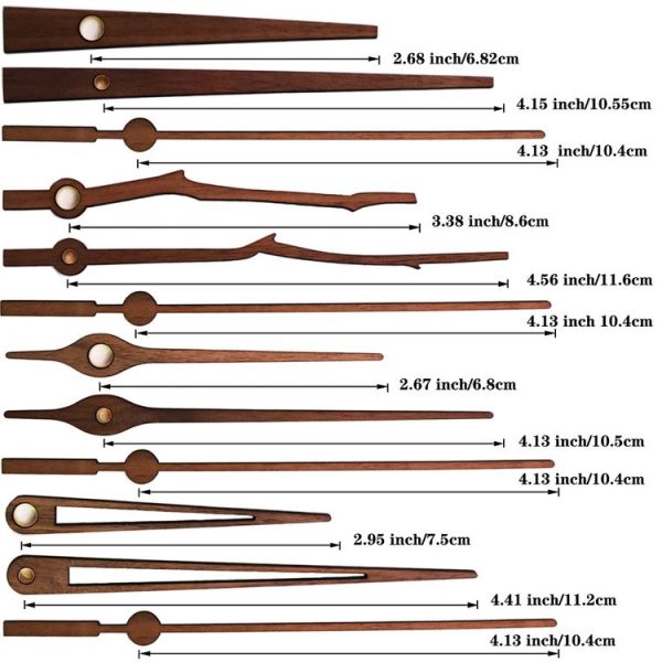 Quartz Clock Dial Repair Kit DIY Wall Clock Parts, Spec: 4 Movements+4 Sets Needles - Image 2