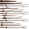 Quartz Clock Dial Repair Kit DIY Wall Clock Parts, Spec: Movement+S04 Wooden Needle - Image 2
