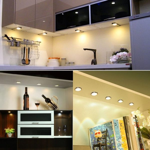 2 PCS 2W DC12V 18LED Cabinet Lights Showcase Lights, Spec: 2510 Terminal -Bottom Outlet (Neutral Light 4000K) - Image 6