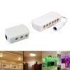 6 Ports 2510 Hub Splitter Junction Box Distributer Connectors Cabinet Light Adapter Without DC Header - Image 2