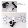 6 Ports 2510 Hub Splitter Junction Box Distributer Connectors Cabinet Light Adapter Without DC Header - Image 4