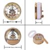 Metal See-through Quartz Clock Gear Clock DIY Accessories 97mm Golden Clock Head - Image 2
