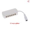 12 Ports 2510 Hub Splitter Junction Box Distributer Connectors Cabinet Light Adapter - Image 2