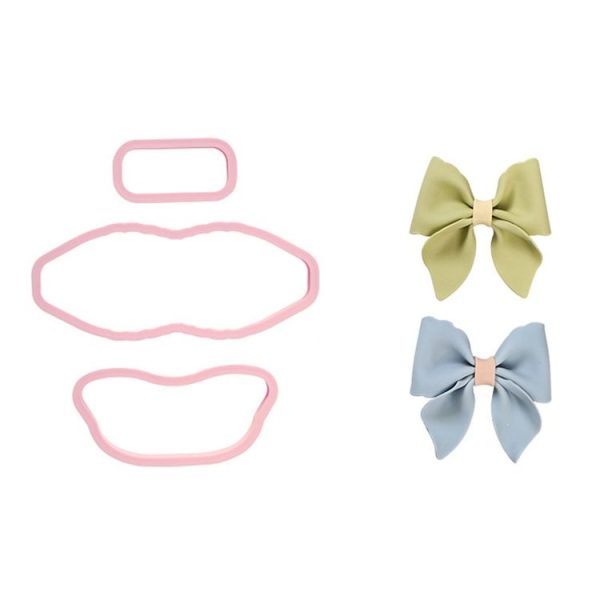 Flip Sugar Cake Biscuit Decoration Bow Baking Mould, Specification: Style 3