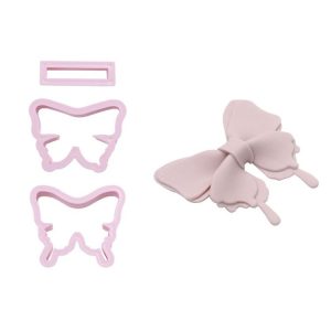 Flip Sugar Cake Biscuit Decoration Bow Baking Mould, Specification: Style 5