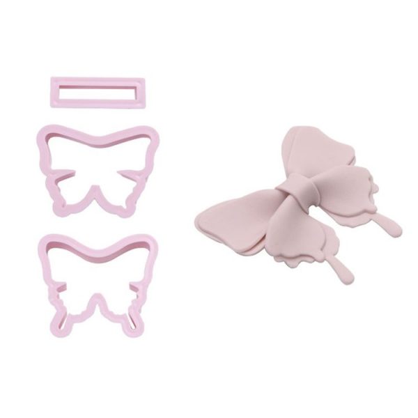 Flip Sugar Cake Biscuit Decoration Bow Baking Mould, Specification: Style 5