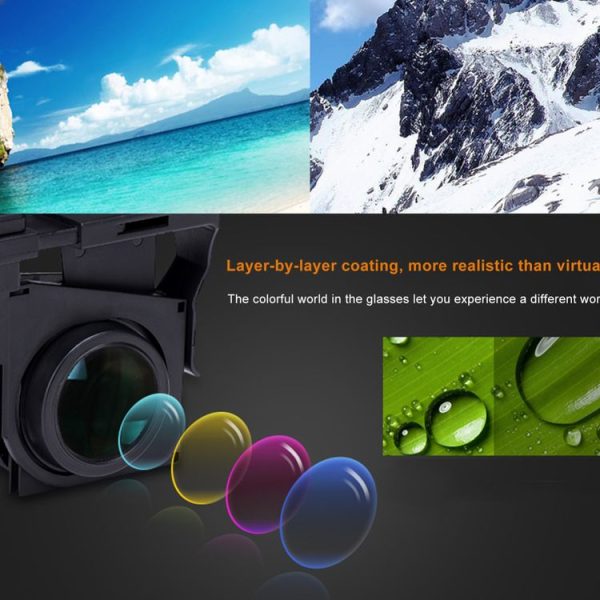 Vr fold V1 Panoramic View Convenient Folding VR Glasses (Black) - Image 6